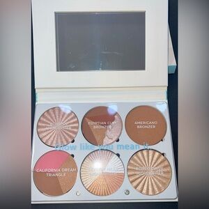 OFRA On The Glow Palette - White with Blue and Pink Accents